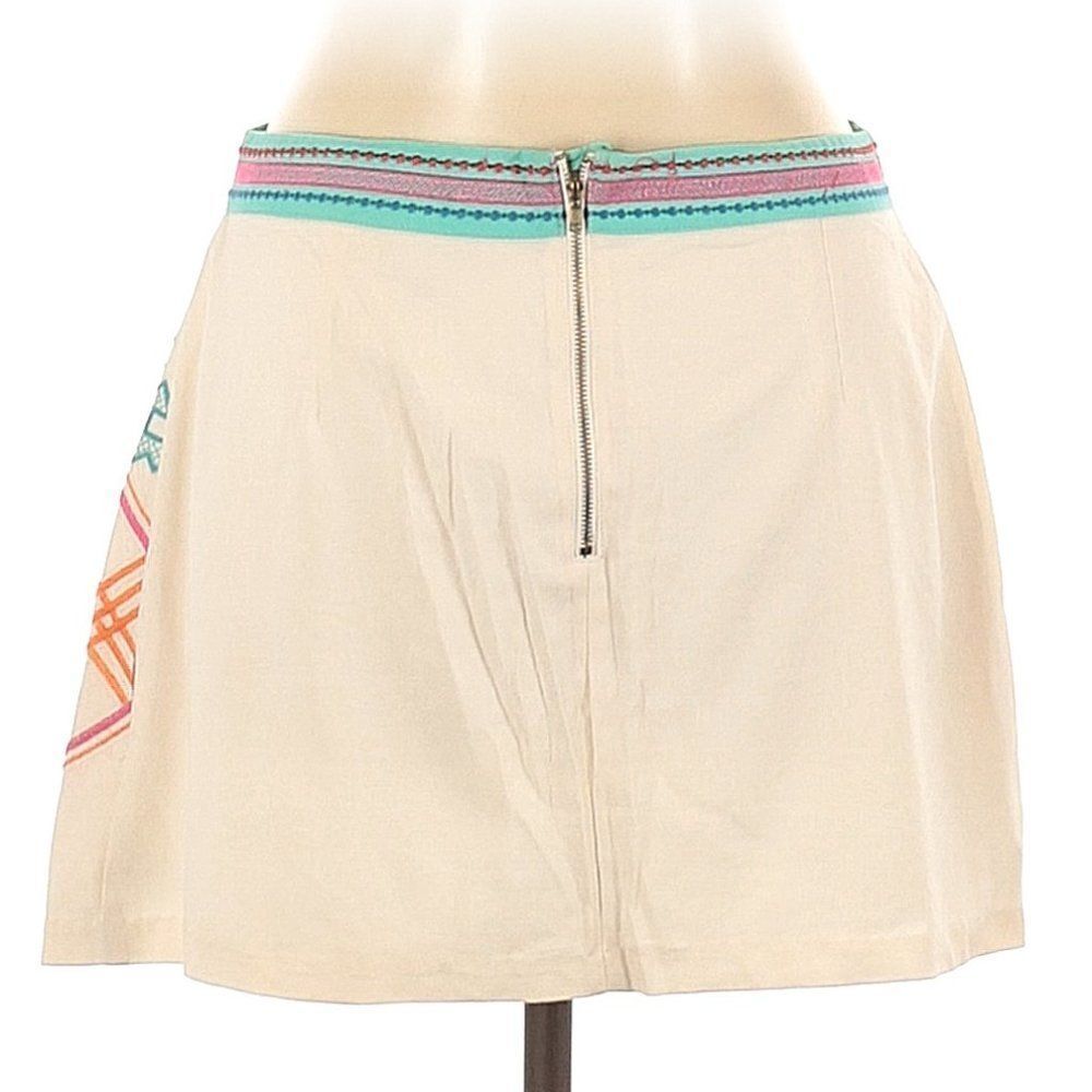 Harper Aztec Design Embroidered Mini Skirt - Picture 4 of 5